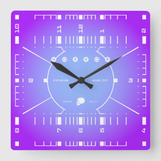 Reloj Cuadrado El Futuro Es Ahora