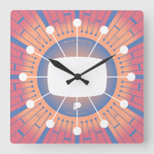 Reloj Cuadrado El futuro es nuestro
