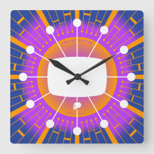 Reloj Cuadrado El futuro es nuestro