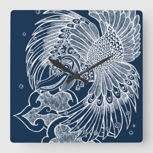 Reloj Cuadrado El Garuda
