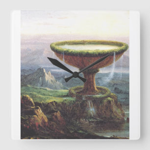Reloj Cuadrado El goblet del Titan de Thomas Cole