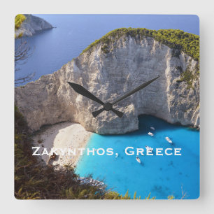 Reloj Cuadrado El hueco de los dioses — Zakynthos develados