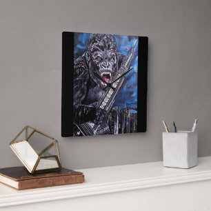 Reloj Cuadrado El Imperio del Rey Pintura de Alfred Fox