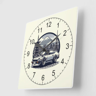 Reloj Cuadrado El JDM Classic (diseño sin tiempo)