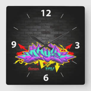 Reloj Cuadrado El Kayla conocido en pintada