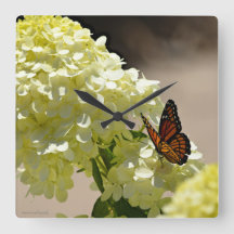 El monarca y las flores