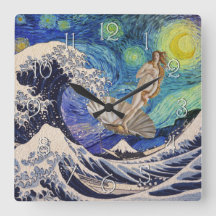 El nacimiento de Venus en la gran ola