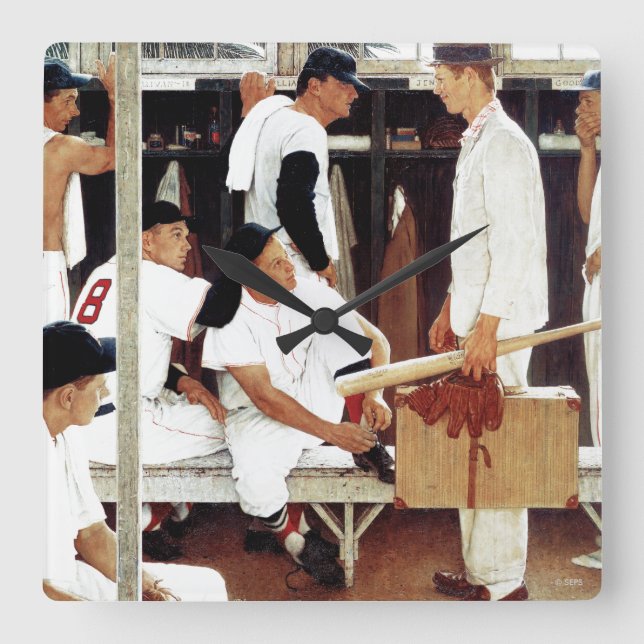 Reloj Cuadrado El novato (Anverso)