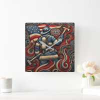 El orgulloso tributo al arte del bombero