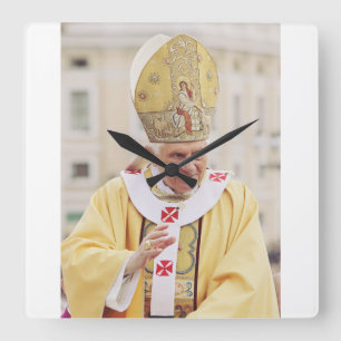 Reloj Cuadrado El Papa Benedicto XVI El Maestro de la Verdad
