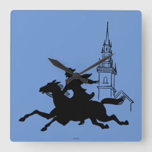 Reloj Cuadrado El paseo de Paul Revere