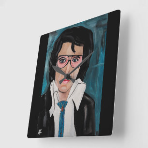Reloj Cuadrado El Rey Pintura de Alfred Fox