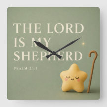 El Señor Es Mi Pastor | Salmo 23:1 | Verde Sage