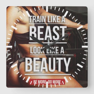 Reloj Cuadrado El Tren Como Una Bestia, Parece Una Belleza - Entr