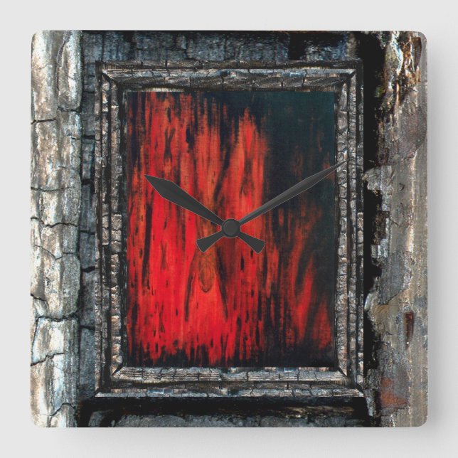 Reloj Cuadrado El verdugo (Anverso)