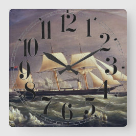 Reloj Cuadrado El Zorro Yacht de 1900