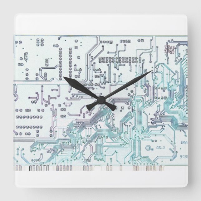 Reloj Cuadrado electronic circuit board (Anverso)