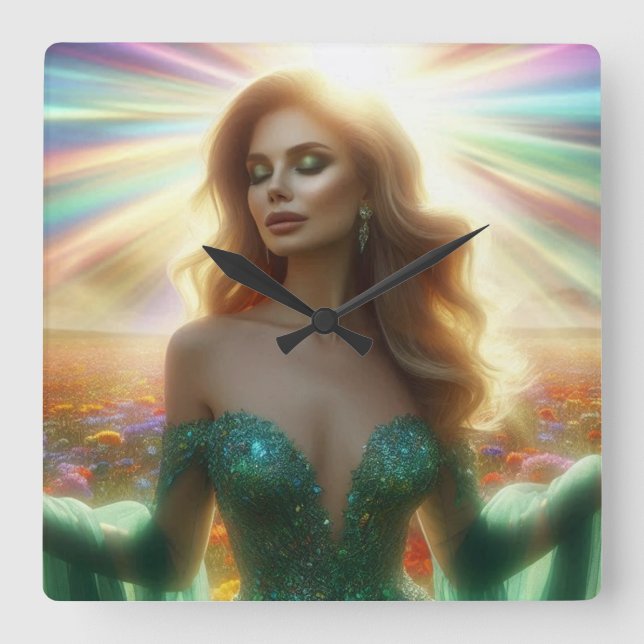 Reloj Cuadrado Electronics Bag (Anverso)