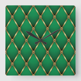 Reloj Cuadrado Elegant Christmas Wall Clock – Festive Winter Time