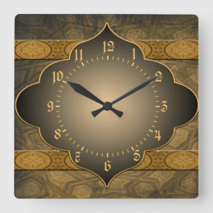 Reloj Cuadrado Elegante exótico