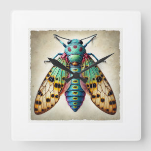 Reloj Cuadrado Elga Insect 310724IREF232 - Watercolor