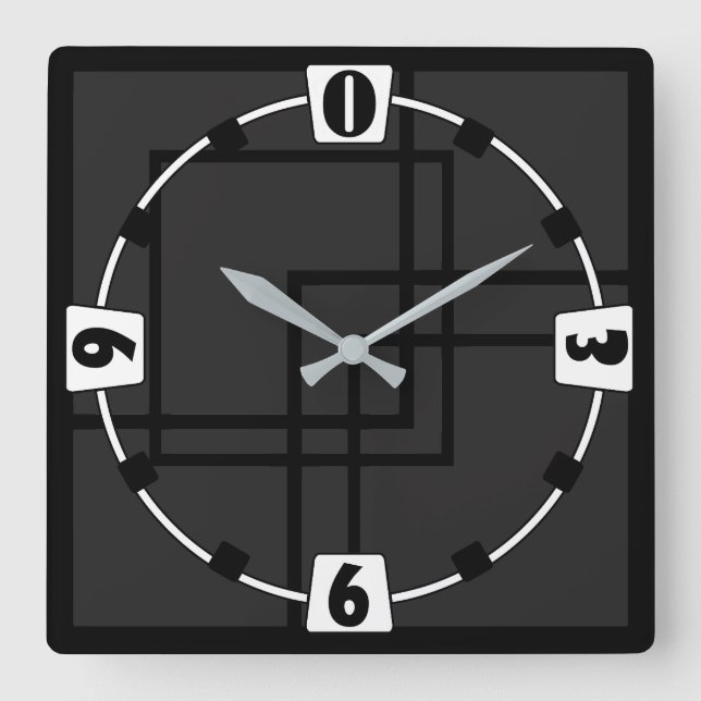 Reloj Cuadrado Elige tu color (Anverso)