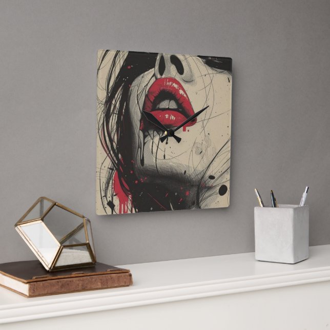 Reloj Cuadrado Ella (Oficina)