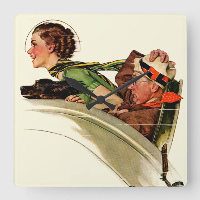 Reloj Cuadrado Emoción (Anverso)