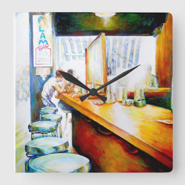 Reloj Cuadrado Emocional a motivador, lógica a justificar (Anverso)