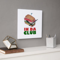 En Da Club Turkey Club Sandwich Funny Foodier Dine