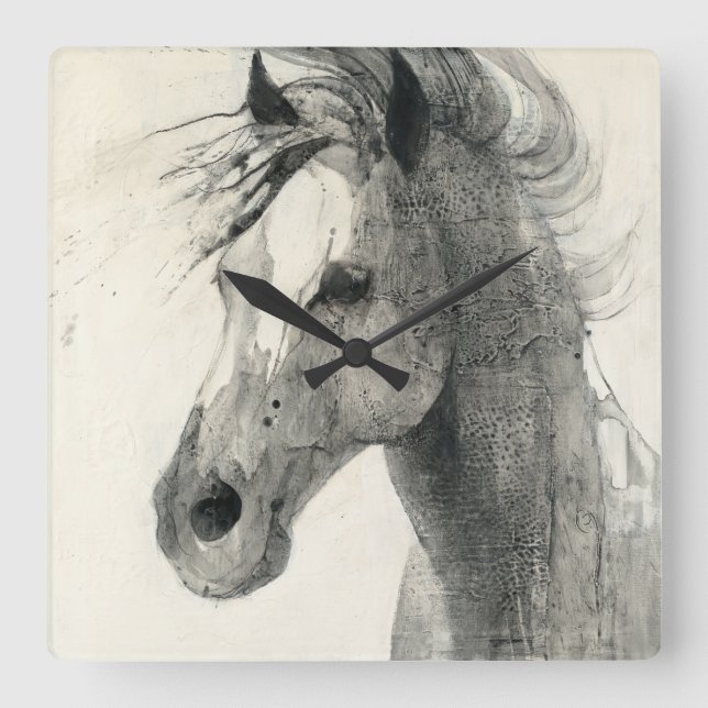 Reloj Cuadrado En el viento II (Anverso)