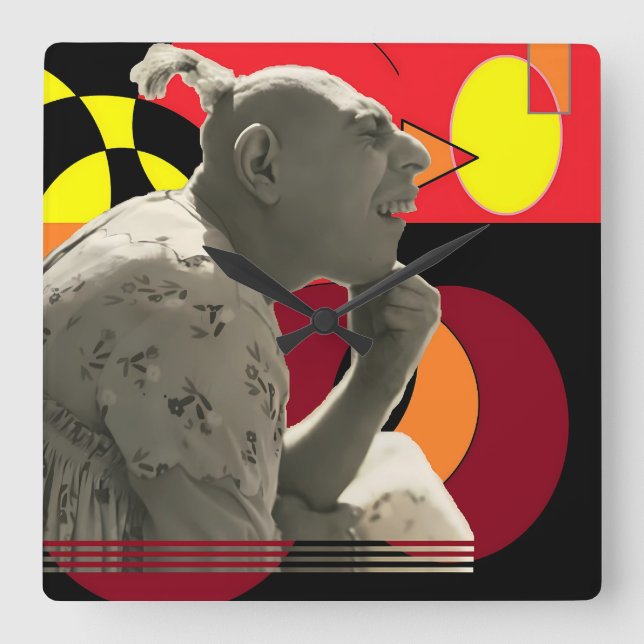 Reloj Cuadrado Encircled Hour of Delicacy (Anverso)