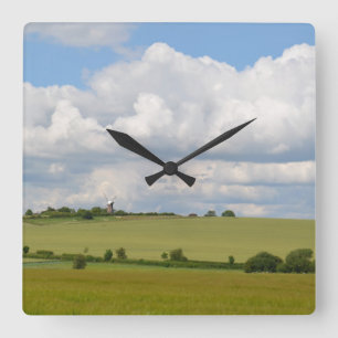 Reloj Cuadrado English Countryside Wall Clock