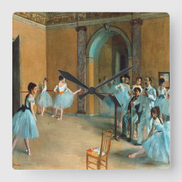 Reloj Cuadrado Ensayo sobre el vuelo de la Ópera La Rue