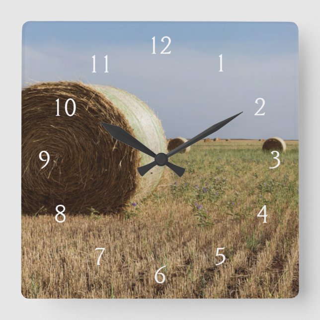 Reloj Cuadrado Erick, Oklahoma, EE. UU. - Ruta 66 (Anverso)