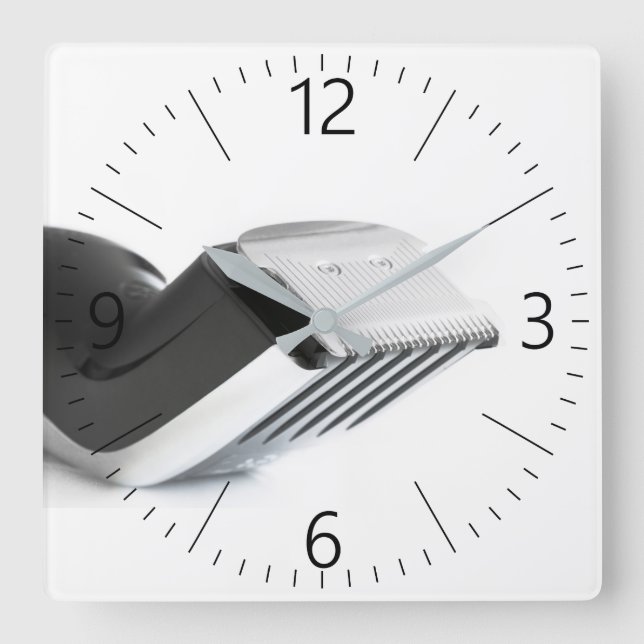 Reloj Cuadrado Escalador de pelo (Anverso)