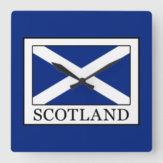 Reloj Cuadrado Escocia