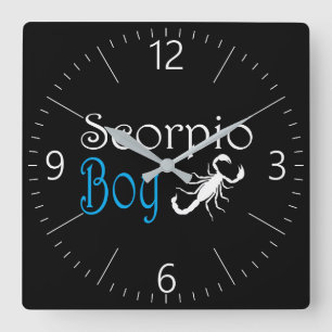 Reloj Cuadrado Escorpio
