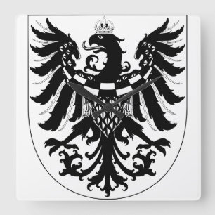 Reloj Cuadrado Escudo de armas de Carniola