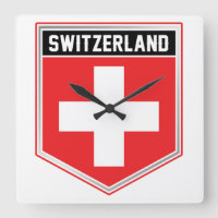 Escudo de bandera de Suiza