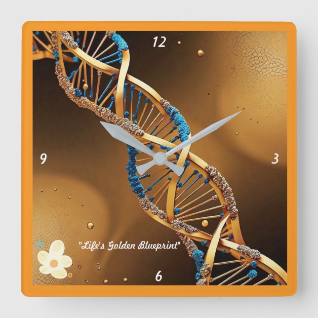 Reloj Cuadrado "Esencia del ser" (Anverso)