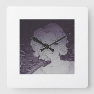 Reloj Cuadrado Esperando