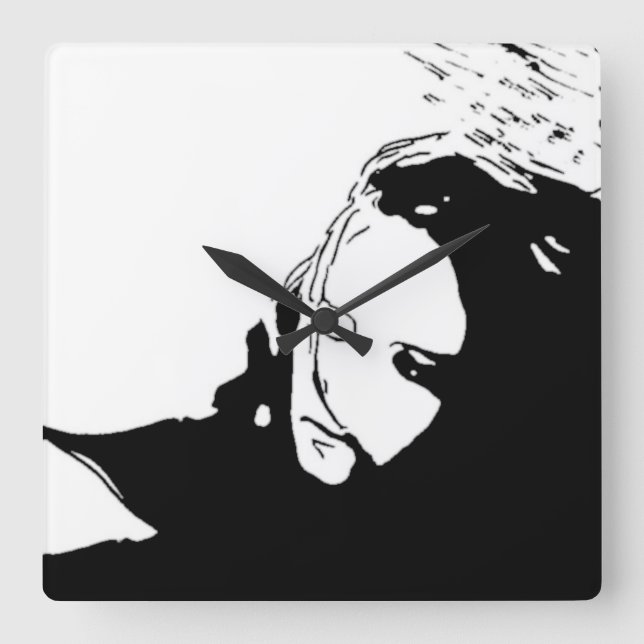 Reloj Cuadrado Esposa de Lot (Anverso)