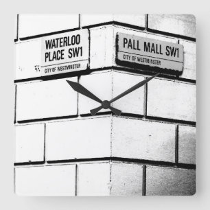 Reloj Cuadrado Esquina de Londres