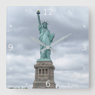 RELOJ CUADRADO ESTADO DE LA LIBERTAD