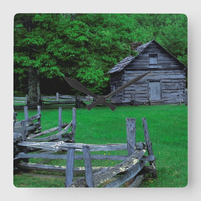 Reloj Cuadrado Estados Unidos, Virginia, Blue Ridge Parkway, The  (Anverso)