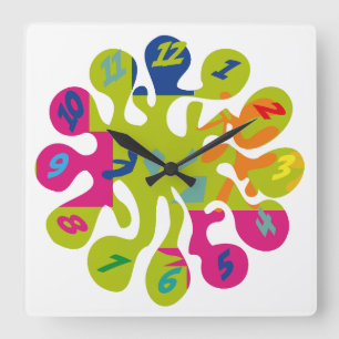 RELOJ CUADRADO ESTILO MATT BY MASANSER PIXELAT