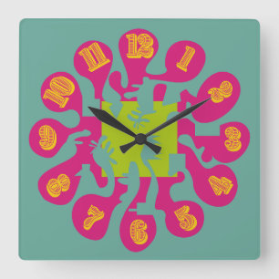 RELOJ CUADRADO ESTILO MATT BY MASANSER PIXELAT