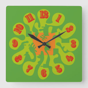 RELOJ CUADRADO ESTILO MATT BY MASANSER PIXELAT