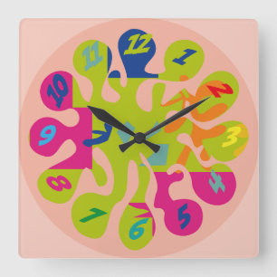 RELOJ CUADRADO ESTILO MATT BY MASANSER PIXELAT